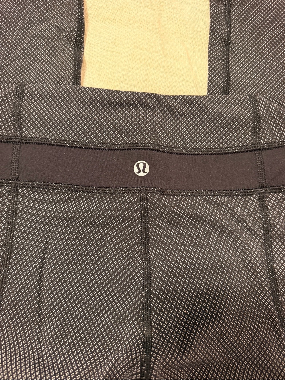 lululemon athletica Black/White Microdot High-Rise Leggings